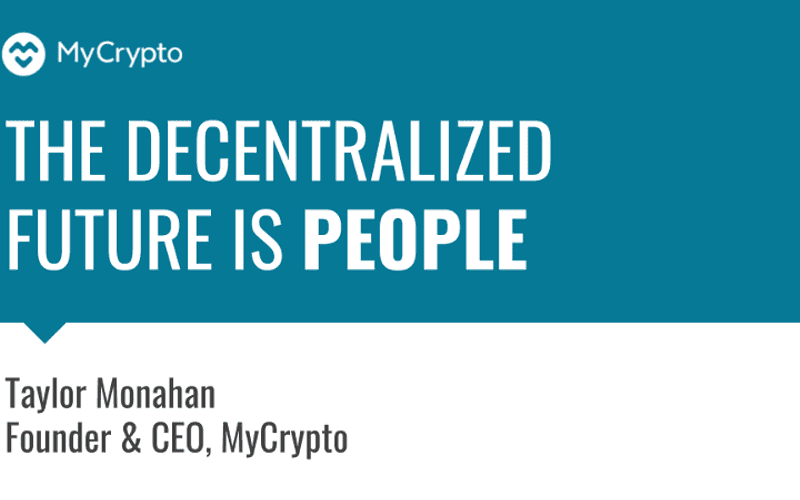 The Decentralized Future is People
